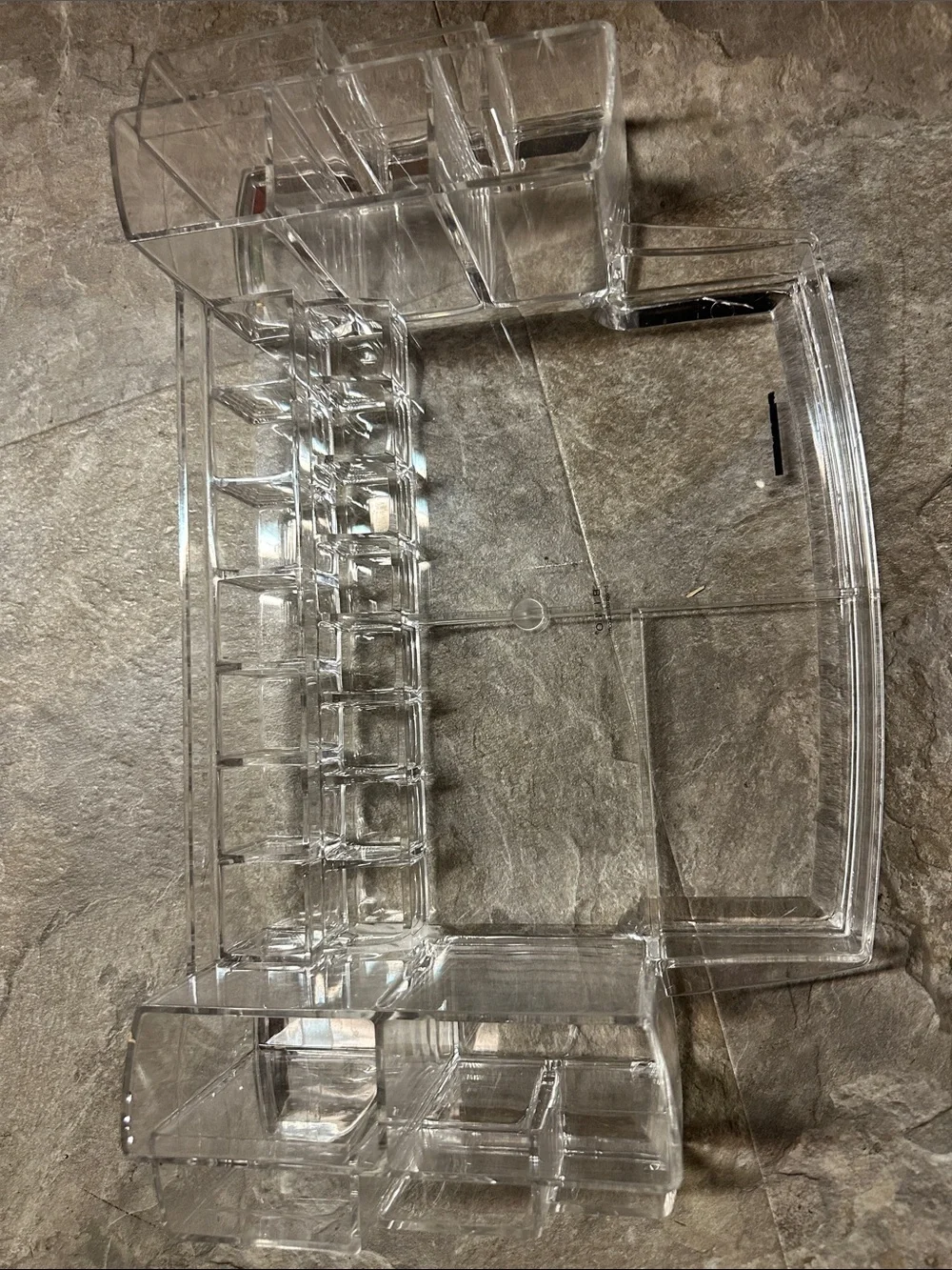 Clear Plastic Cosmetic and Vanity Organizer